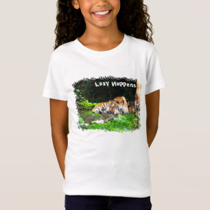 Lazy Happens Siberian Tiger T-Shirt