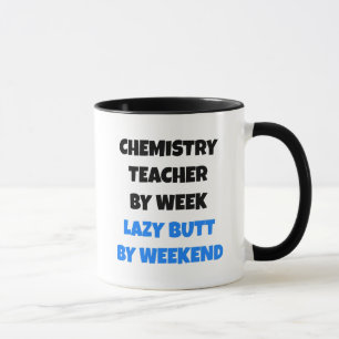Lazy Hintern Chemistry Teacher Tasse
