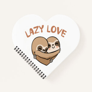 Lazy Liebe Notizbuch
