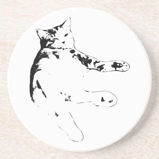 Lazy Lounge Getränkeuntersetzer (Vorne)