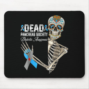 Lazy Pancreas Club Diabetes-Aufklärungstag Zucker Mousepad
