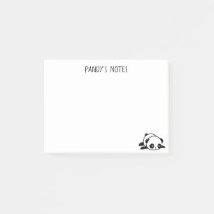 Lazy Panda Bear Post-it® Notes 4 x 3 Post-it Klebezettel