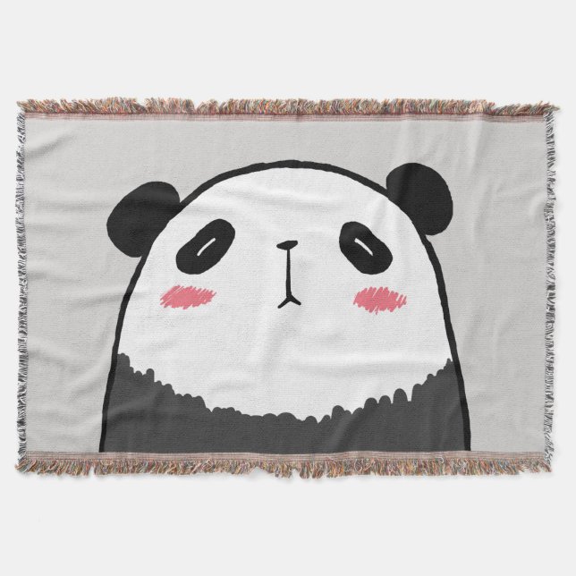 Lazy Panda Decke (Vorderseite)