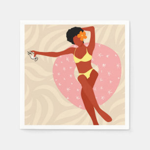 Lazy Pool Day Serviette