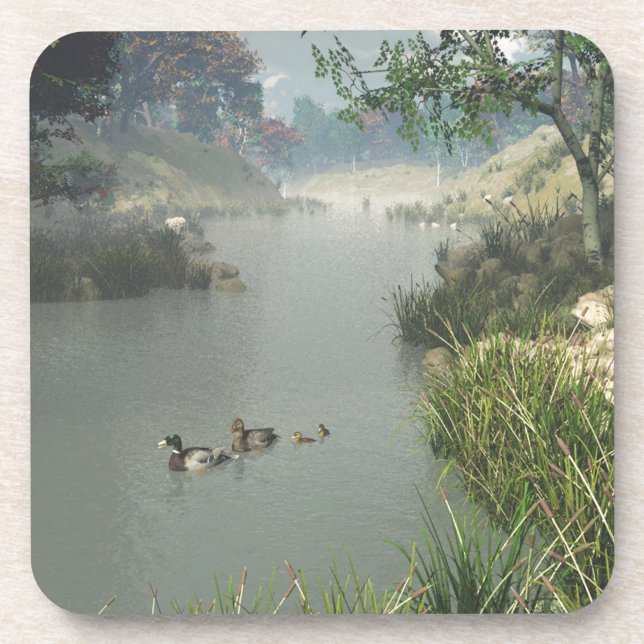 Lazy River Untersetzer (Vorderseite)