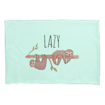 Lazy & Sleepy Niedlich Sloth Design, reversibel