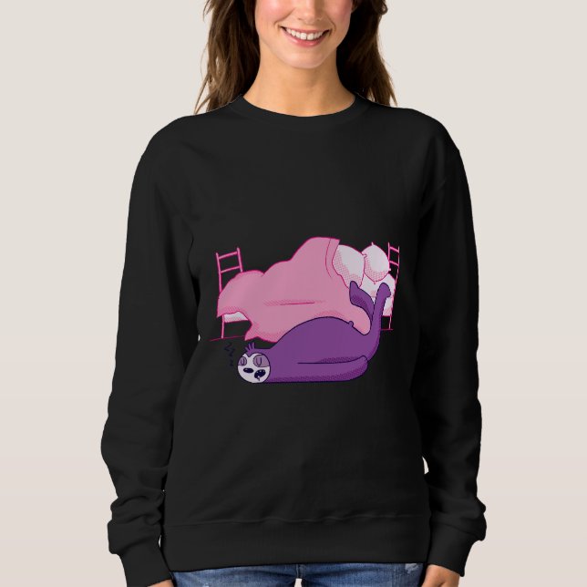 Lazy Sloth 67 Sweatshirt (Vorderseite)