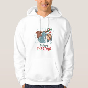 Lazy Sloth Christmas Hoodie