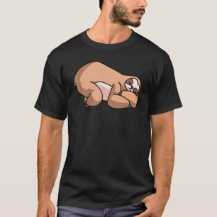 Lazy Sloth, schläfend mein Geiststier ist ein Faul T-Shirt
