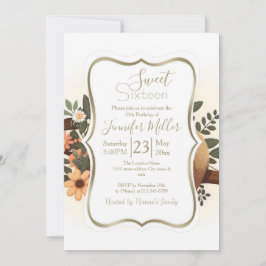 Lazy sloth sleeping on a branch cartoon einladung