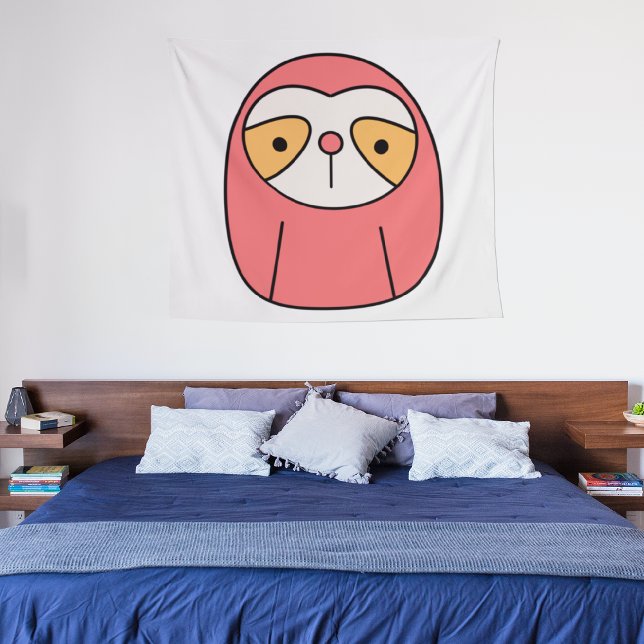 Lazy Sloth Wandteppich (Von Creator hochgeladen)