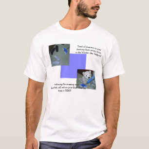 Lazy Teddy Bear Reinigungs-Shirt T-Shirt