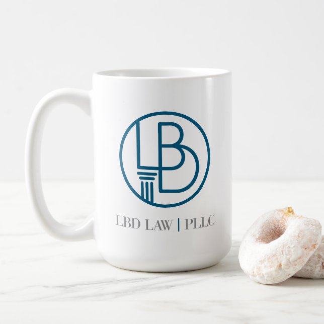 LBD-Rechtsanwälte Kaffeetasse (Mit Donut)