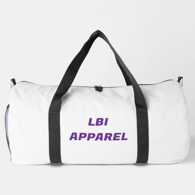 LBI APPAREL TRADEMARKED DUFFLE BEACH BAG (Rückseite)