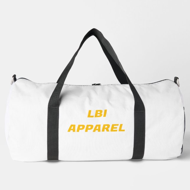 LBI APPAREL TRADEMARKED DUFFLE BEACH BAG (Vorderseite)
