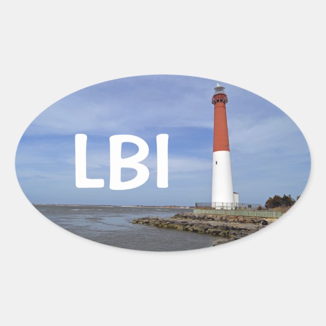 LBI, NJ Sticker (Vorderseite)