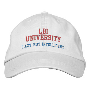 LBI UNIVERSITY (REG TRADEMARK) HAT LBI APPAREL BESTICKTE BASEBALLKAPPE