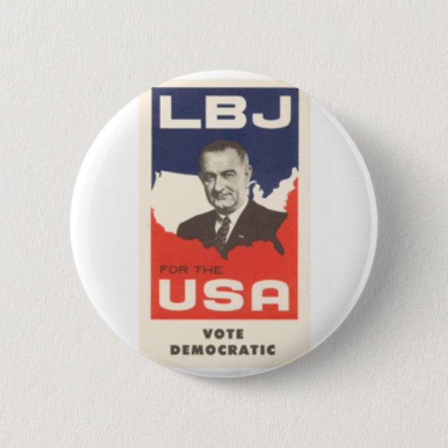 LBJ BUTTON (Vorderseite)