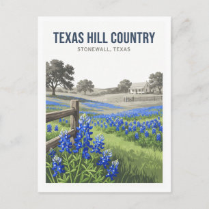 LBJ National Historical Park Stonewall Texas Postkarte