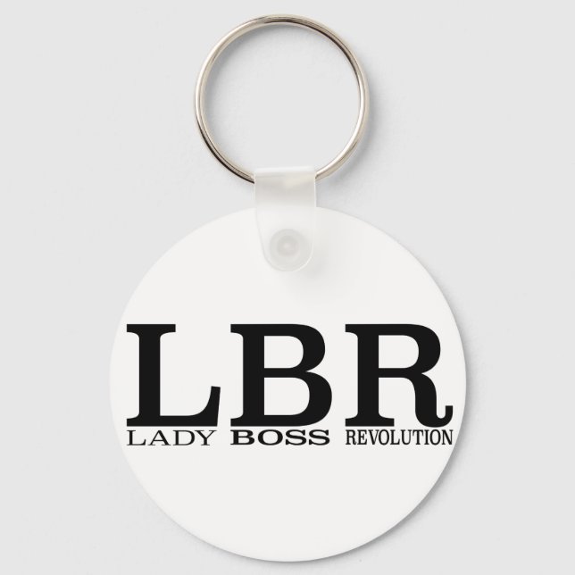 LBR Lady Boss Revolution Schlüsselanhänger (Vorderseite)