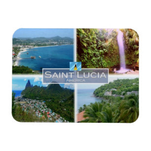 LC Saint Lucia - Gros Islet an - Magnet