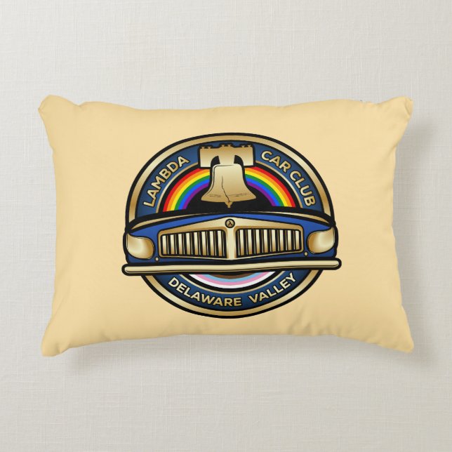 LCCI DelVal Throw Kissen (Beige) (Vorderseite)