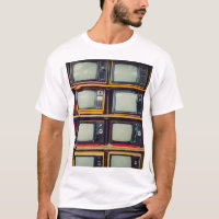 LCD-Bildschirm für das alte Retro-Fernsehen