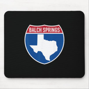 Lch Springs Texas Tx Autobahn Urlaub S Mousepad