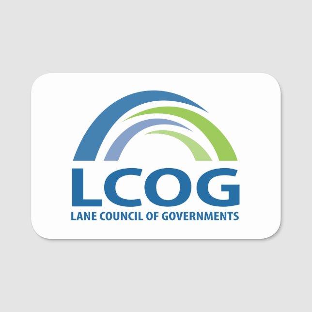 LCOG Logo-Button-Markierung Namensschild (Vorderseite)