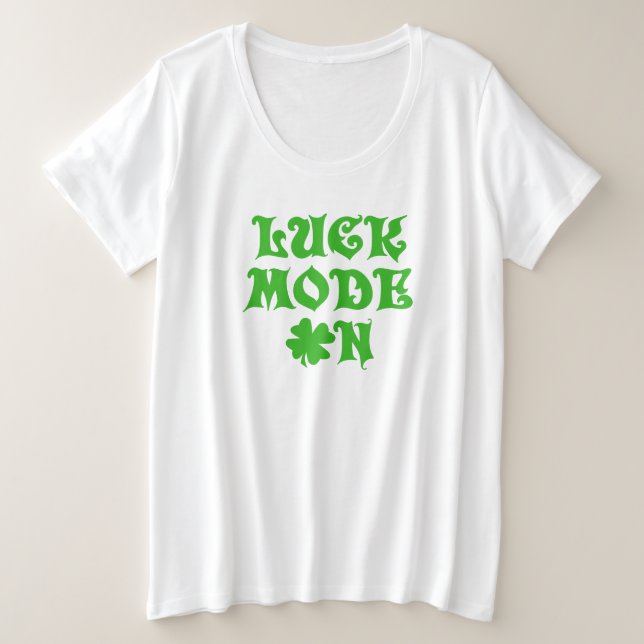 Lcuk Mode on Große Größe T-Shirt (Design vorne)