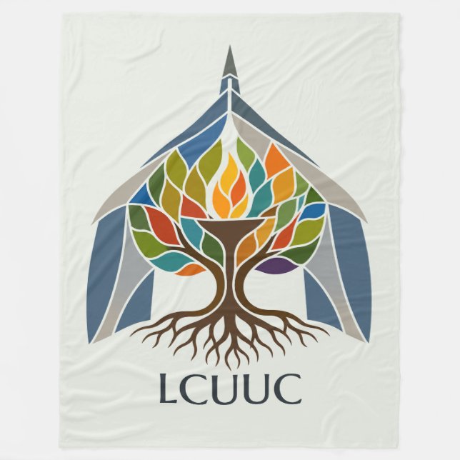 LCUUC Gemeinschaftskelch Fleecedecke (Vorderseite)