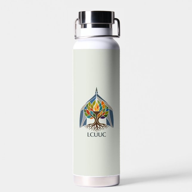 LCUUC Gemeinschaftskelch Trinkflasche (Rückseite)