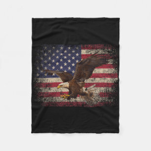 Ld Eagle 4. Juli Weihnachtsgeschenk Amerikanische Fleecedecke