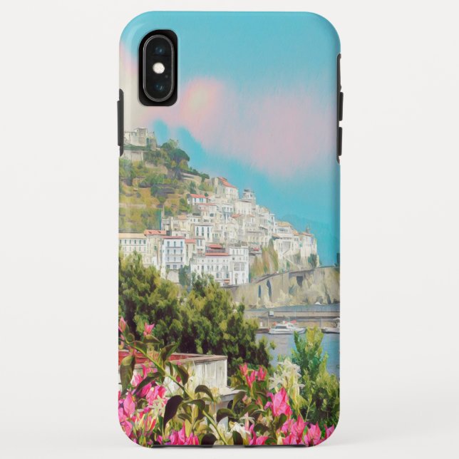 ldp AMALFI - Panorama - Küste von Amalfi - Case-Mate iPhone Hülle (Rückseite)