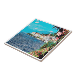 ldp BELLAGIO - Comer See - Lombardei, Italien, Fliese