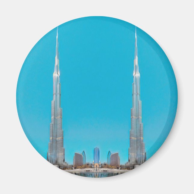 ldp BURJ KHALIFA - Dubai - Magnet (Vorne)