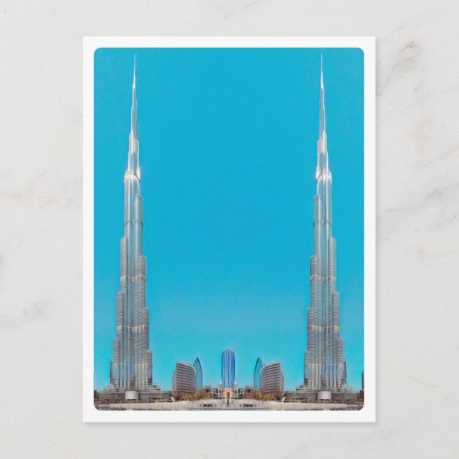 ldp BURJ KHALIFA - Dubai - Postkarte (Vorderseite)