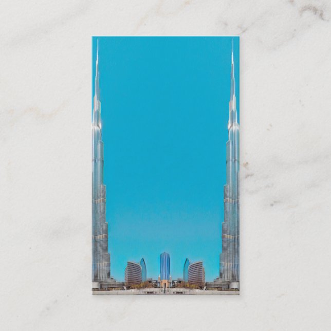 ldp BURJ KHALIFA - Dubai - Visitenkarte (Vorderseite)