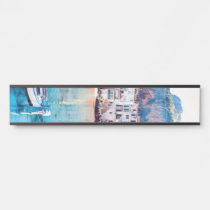 ldp CEFALæ- Sizilien - Strand - Panorama Türschild