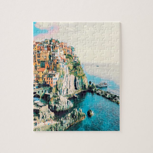 ldp Cinque Terre - Manarola Puzzle (Vertikal)