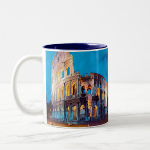 ldp COLOSSEUM Rom - nach Nacht - Zweifarbige Tasse