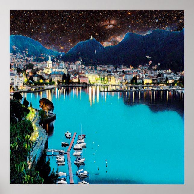 ldp COMO - See - Panorama Poster (Vorne)