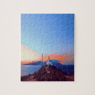 ldp MYKONOS - Armenisch - Leuchtturm - Puzzle