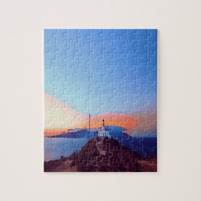 ldp MYKONOS - Armenisch - Leuchtturm - Puzzle (Vertikal)