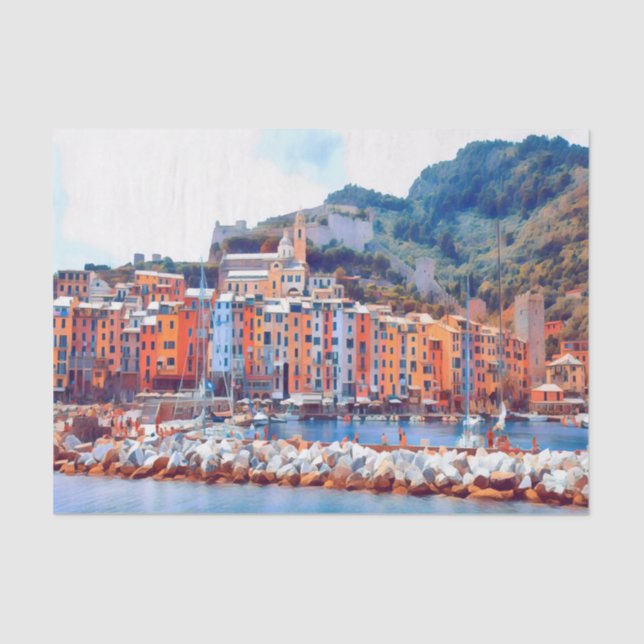 ldp PORTO VENERE - Seidenpapier (Vorderseite)