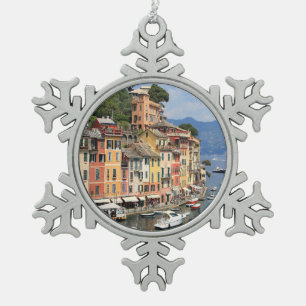 ldp PORTOFINO - Best View.j Schneeflocken Zinn-Ornament