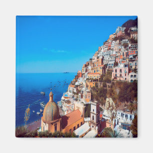 ldp POSITANO - Amalfi Küste - Panorama Magnet