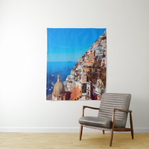 ldp POSITANO - Amalfi Küste - Panorama Wandteppich