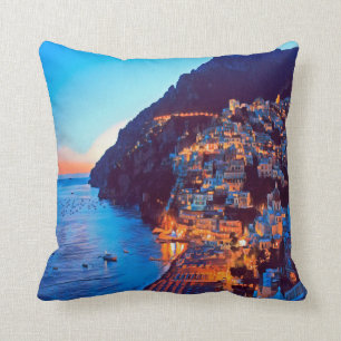 ldp POSITANO Amalfi Küste - Sonnenuntergang durch  Kissen