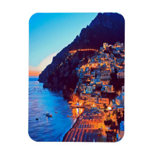 ldp POSITANO Amalfi Küste - Sonnenuntergang durch  Magnet